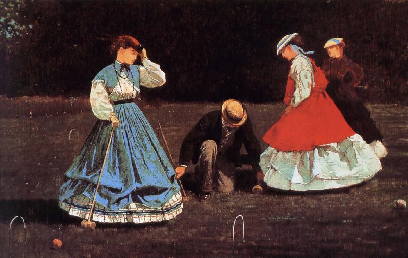 Winslow Homer Match France oil painting art